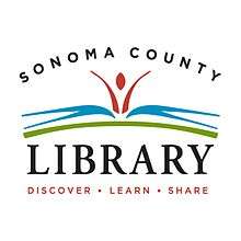 Sonoma County Library logo