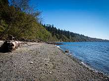 Beach at South Whidbey State Park