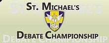 Logo of St. Michael's Debate Championship