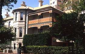 Photo of the house called Wyalla which now forms part of St Aloysius' College