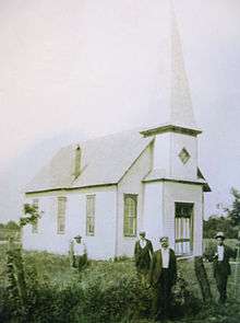 St. Stephen's AME Church, circa 1900.