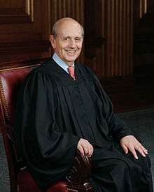 photograph of Justice Stephen Breyer