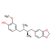 Chemical structure of macelignan