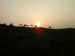 Sunset at Chodavaram