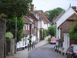 Photograph of the High Street, Sutton Valence