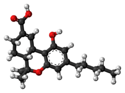 THC-11-oic acid molecule