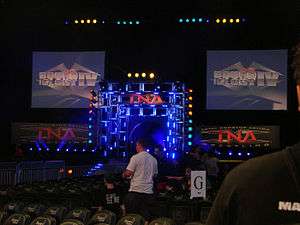The set used at Bound for Glory IV