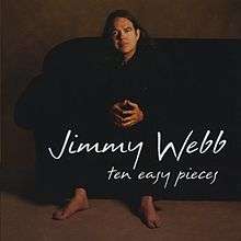 Album cover image of Jimmy Webb sitting on a couch