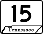 State Route 15 primary marker