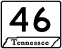 State Route 46 primary marker