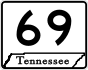 State Route 69 primary marker