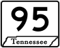 State Route 95 primary marker