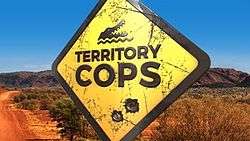 Title card for Season 1 of Territory Cops