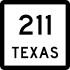 State Highway 211 marker
