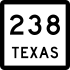 State Highway 238 marker