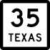 State Highway 35 marker