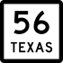 State Highway 56 marker