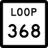 State Highway Loop 368 marker