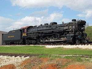 Texas & Pacific Steam Locomotive No. 610