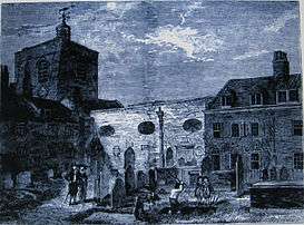 The old church of St James, Clerkenwell