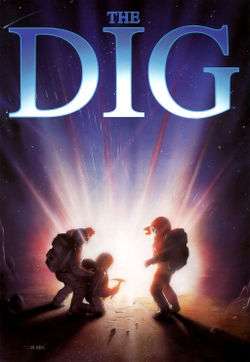 The cover artwork for The Dig