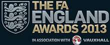The FA England Awards logo