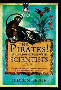 Cover of The Pirates! In an Adventure with Scientists hardback edition