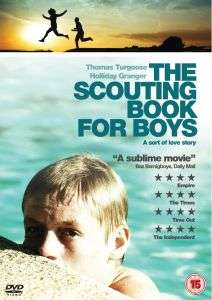 UK DVD cover for the movie "The Scouting Book for Boys".