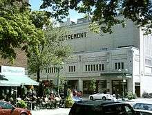 View of the Outremont Theatre and surrounding streetscape