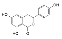 Chemical structure of thunberginol C