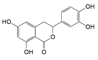 Chemical structure of thunberginol D