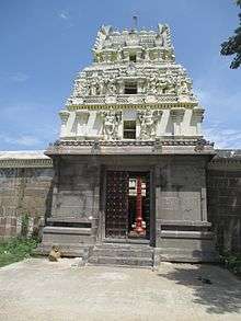 Image of pyramidal temple tower