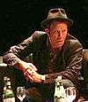 Tom Waits during an interview in Buenos Aires, Argentina, April 2007