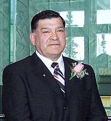 "This colour picture of Tony Whitford was taken by family during his swearing in ceremony for Commissioner of the Northwest Territories."