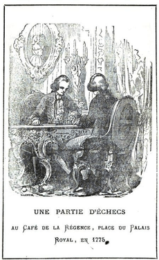 Illustration of two men playing chess