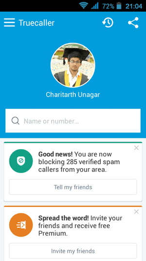 Truecaller on Android
