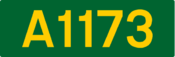 A1173 road shield