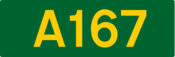 A167 road shield