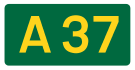 A37 road shield