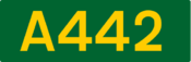 A442 road shield