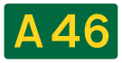 A46 road shield