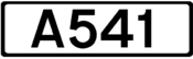 A541 road shield