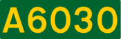 A6030 road shield
