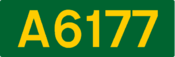 A6177 road shield