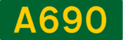 A690 road shield