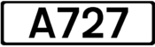 A727 road shield