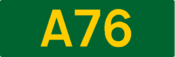 A76 road shield