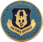 USAFRC Recruiting Service Badge