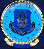 USAFRC Recruiting Service Staff Badge