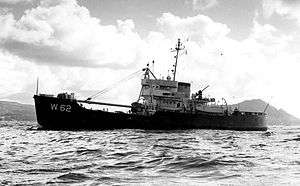 USCGC Balsam (WLB-62) off Honolulu in 1956